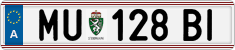 License plate of Austria, Regular plates