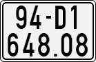 License plate of Vietnam, Motorcycles