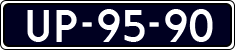 License plate of the Netherlands, Cars