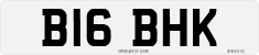 License plate of the United Kingdom, 1983 year system