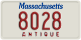 Massachusetts, Antique