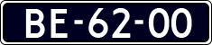 License plate of the Netherlands, Imported oldtimers (commercial vehicles)