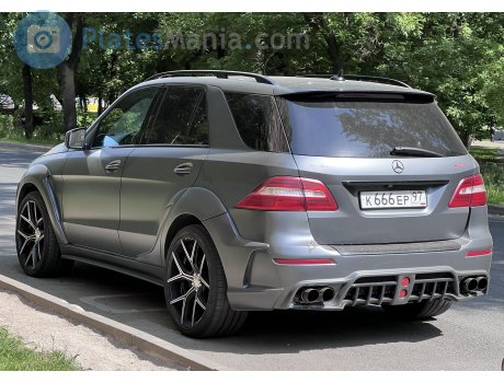 к666ер97, Mercedes-Benz M-Klasse