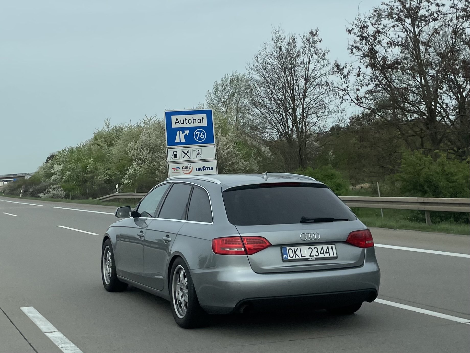 OKL 23441, Audi A4 4th gen Avant (B8/8K5), 2007–2012