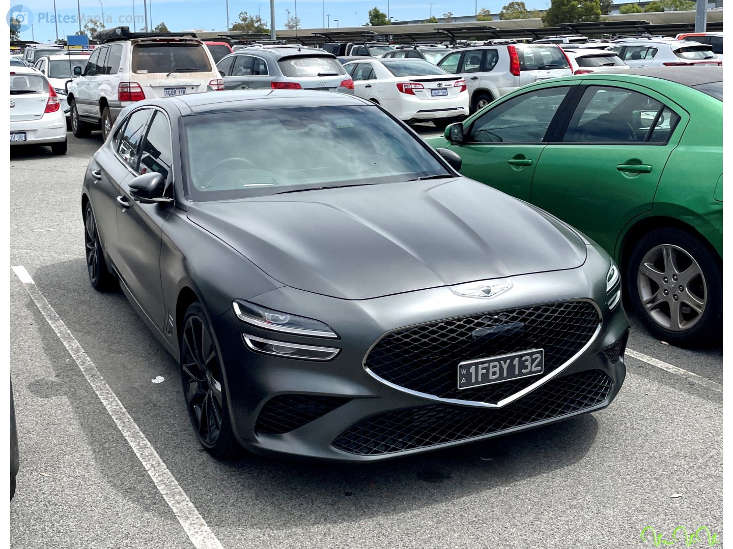 1FBY-132, Genesis G70 1st gen Shooting Brake (IK), facelift, 2021–