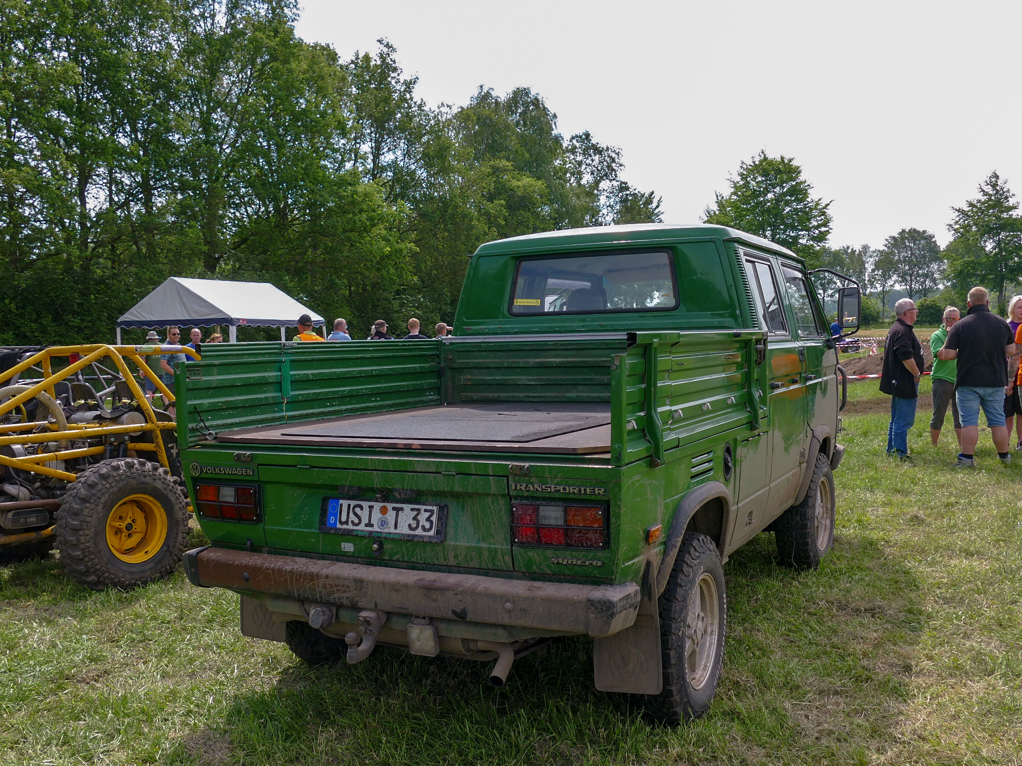 USI T 33, Volkswagen Transporter 3rd gen Double Cab Pickup (T3), 1979–1992