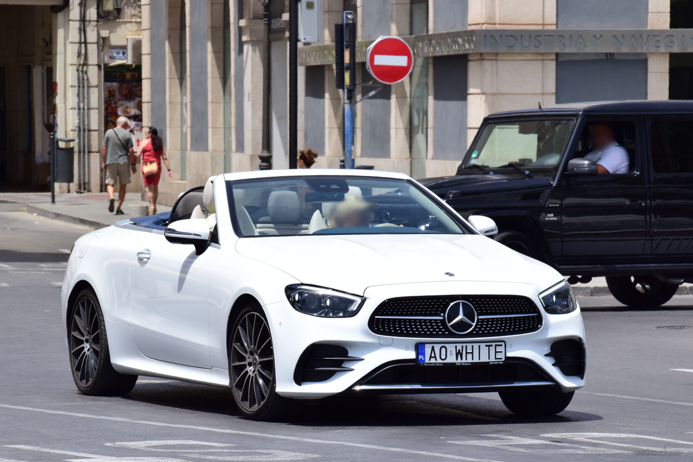 A0 WHITE, Mercedes-Benz E-Klasse 5th gen Cabriolet (A238), 2017–2023