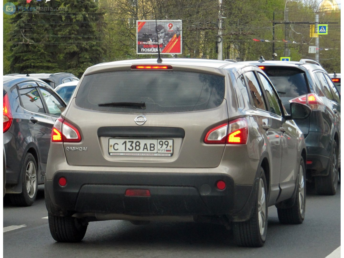 с 138 ав 99, Nissan Qashqai 1st gen (J10), facelift, 2009–2014
