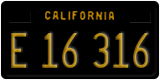 California, Commercial (A 12 345)