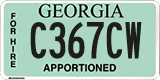 Georgia, Apportioned