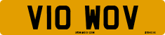 License plate of the United Kingdom, 1983 year system