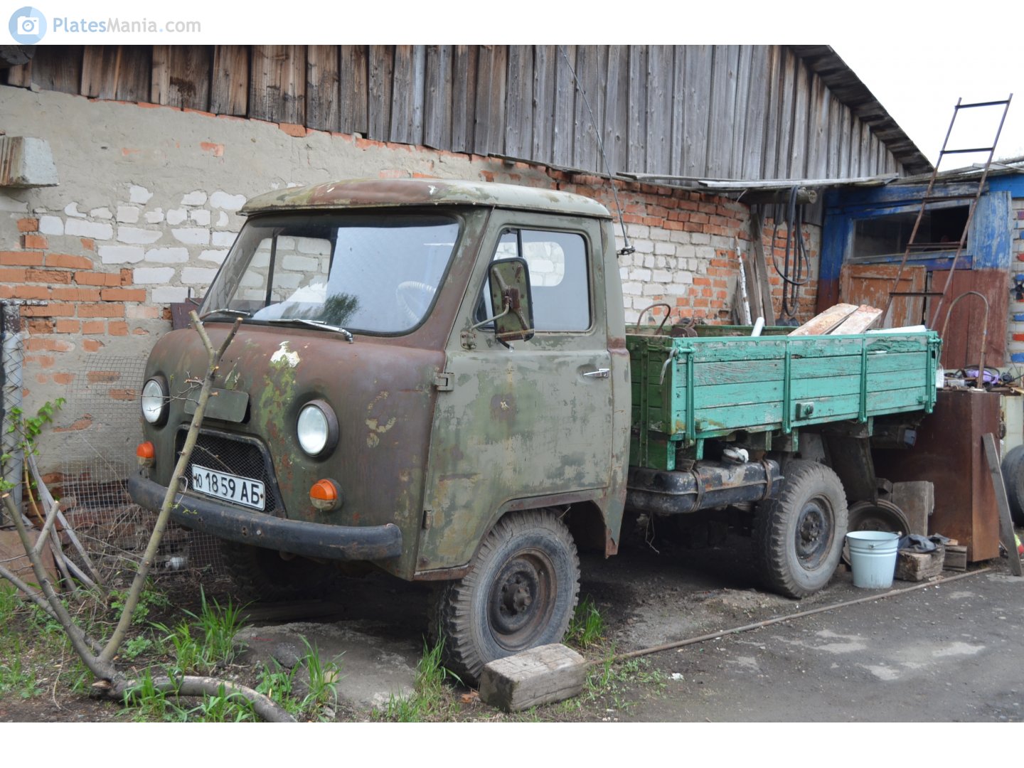 ю 1859 АБ, UAZ 452 452Д/3303 Single-Cab Truck, 1965–
