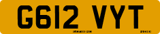 License plate of the United Kingdom, 1983 year system