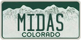 Colorado, Vanity Plates