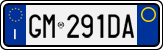 License plate of Italy, Cars (1994 year series)