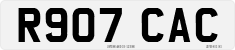 License plate of the United Kingdom, 1983 year system