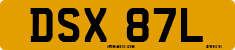 License plate of the United Kingdom, 1963 year system