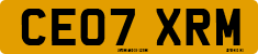 License plate of the United Kingdom, 2001 year system