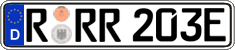 German license plate, Electric vehicles