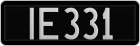License plate of New Zealand, AB1(234)