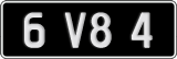 License plate of New Zealand, Vanity Plates