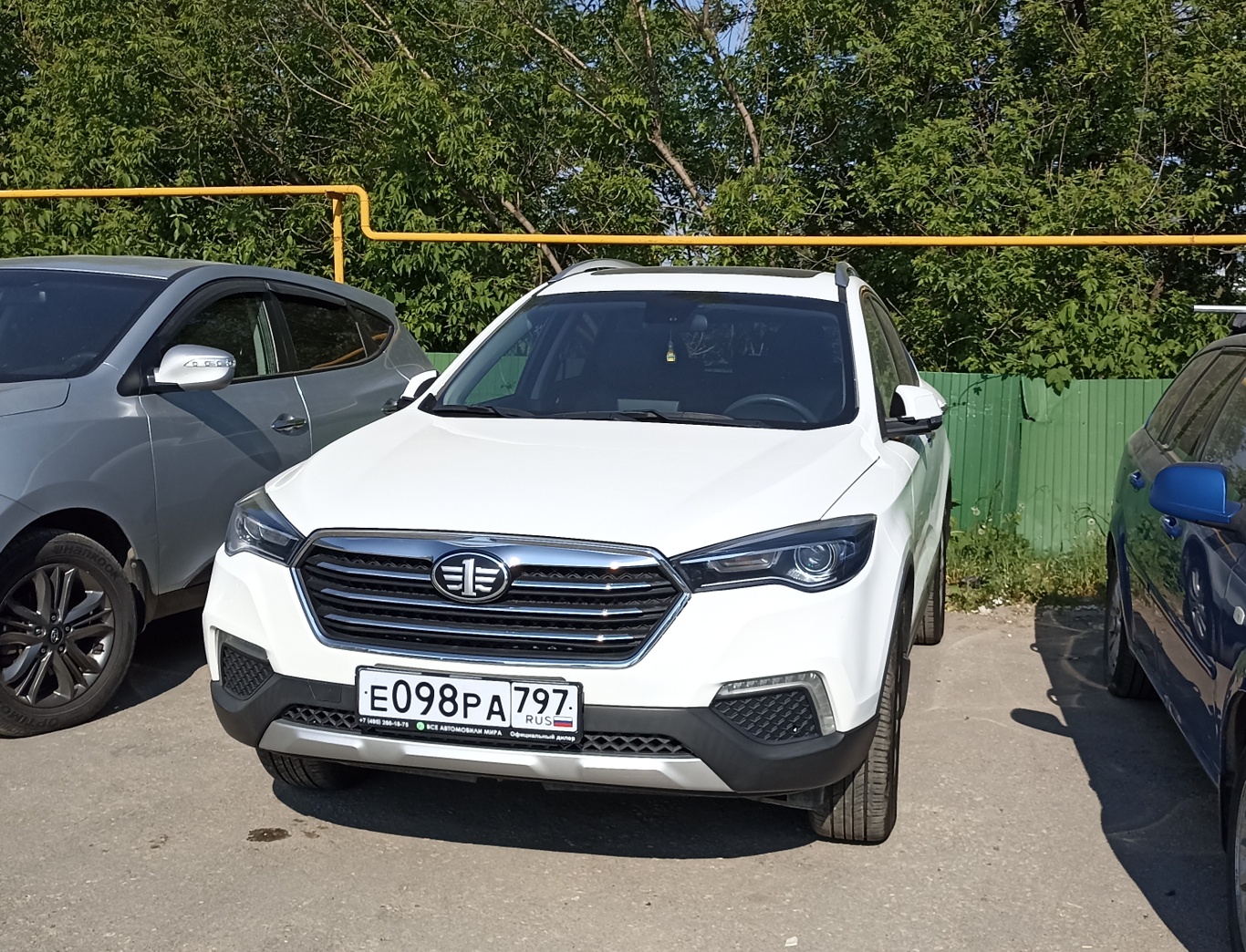 е 098 ра 797, FAW Besturn X80 