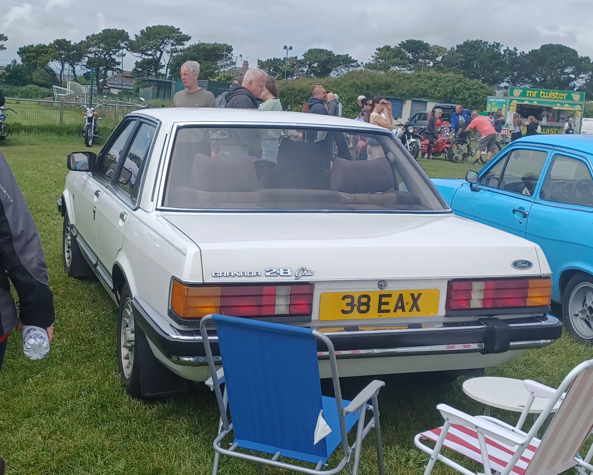 38EAX, Ford Granada 2nd gen 4-door Sedan (GFU; EU-market), 1977–1985