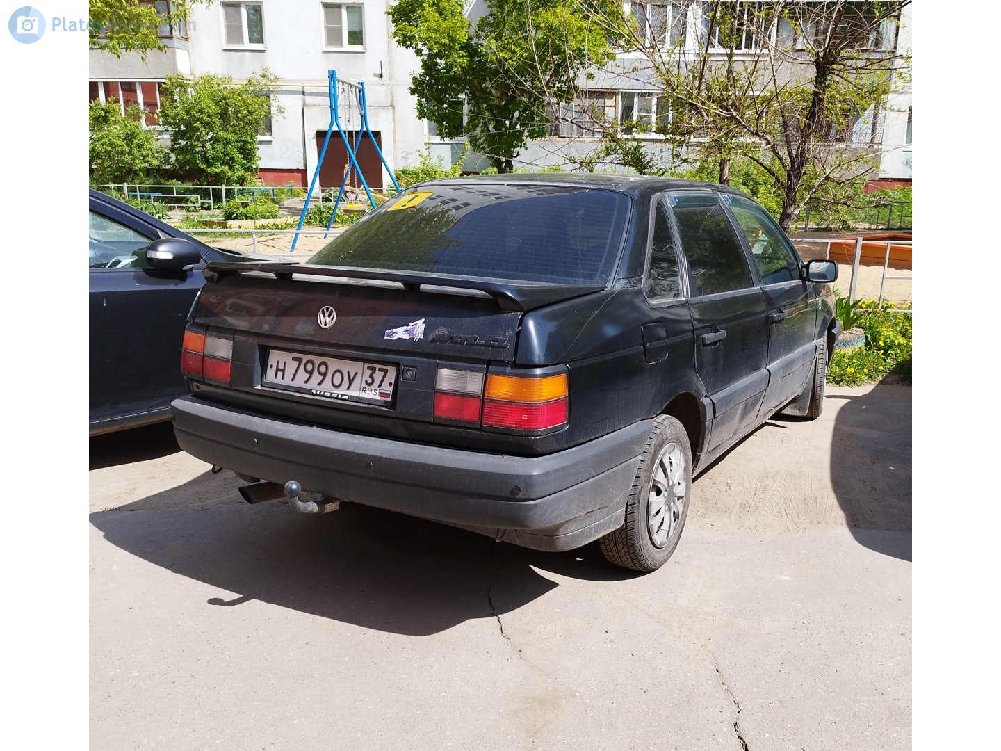 н 799 оу 37, Volkswagen Passat 3rd gen Sedan (B3; 35i), 1988–1993