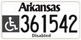 Arkansas, Disabled (12345(6))