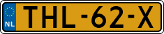 License plate of the Netherlands, Agricultural vehicles