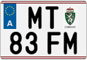 License plate of Austria, Regular plates