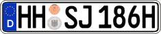 German license plate, Plates for oldtimers (type 