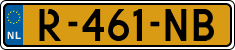 License plate of the Netherlands, Cars