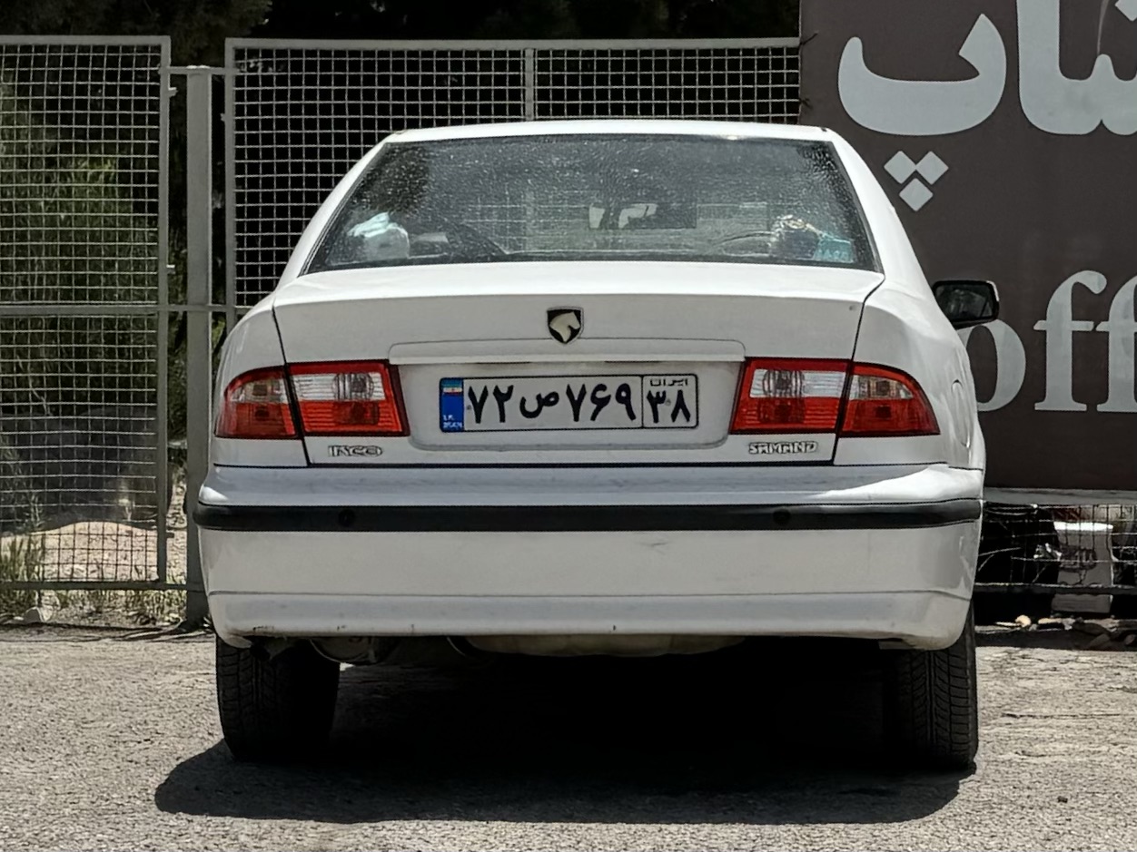 ۷۲ص۷۶۹ ۳۸, Iran Khodro Samand 1st gen (X7), 2001–2022