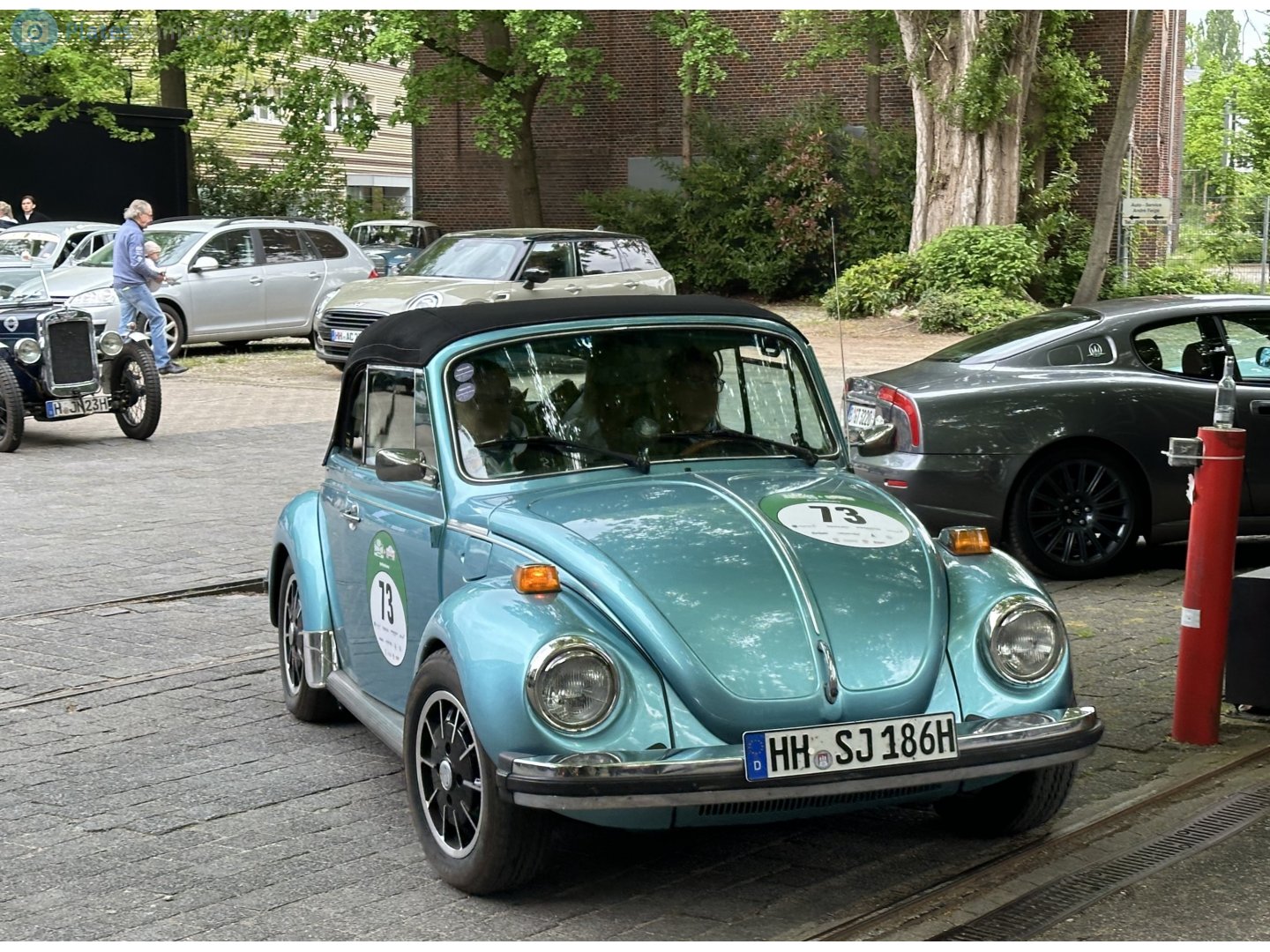 HH SJ 186 H, Volkswagen Beetle 1st gen Cabrio (Type 1), 1948­–2003