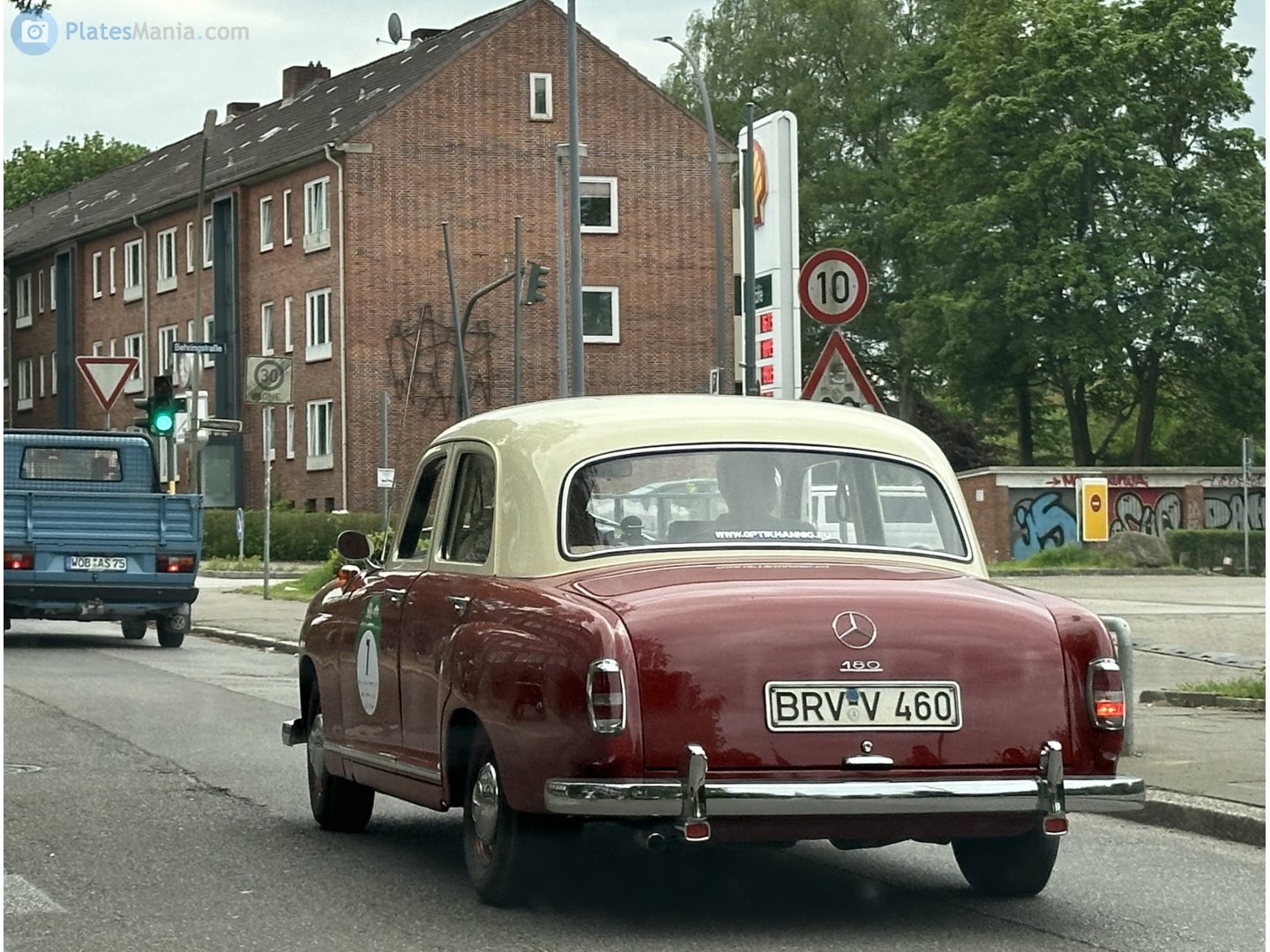 BRV V 460, Mercedes-Benz E-Klasse 180/190 Sedan (W120/W121), 1953–1962
