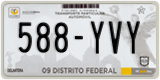 Mexico City (DF), Cars (000-AAA)