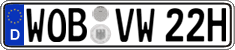 German license plate, Plates for oldtimers (type 