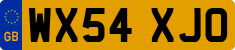 License plate of the United Kingdom, 2001 year system