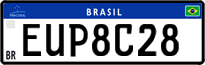 License plate of Brazil, Private owners (Mercosul)
