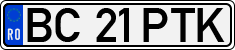 License plate of Romania, Regular plates