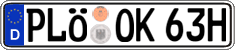German license plate, Plates for oldtimers (type 