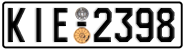 License plate of Greece, Cars