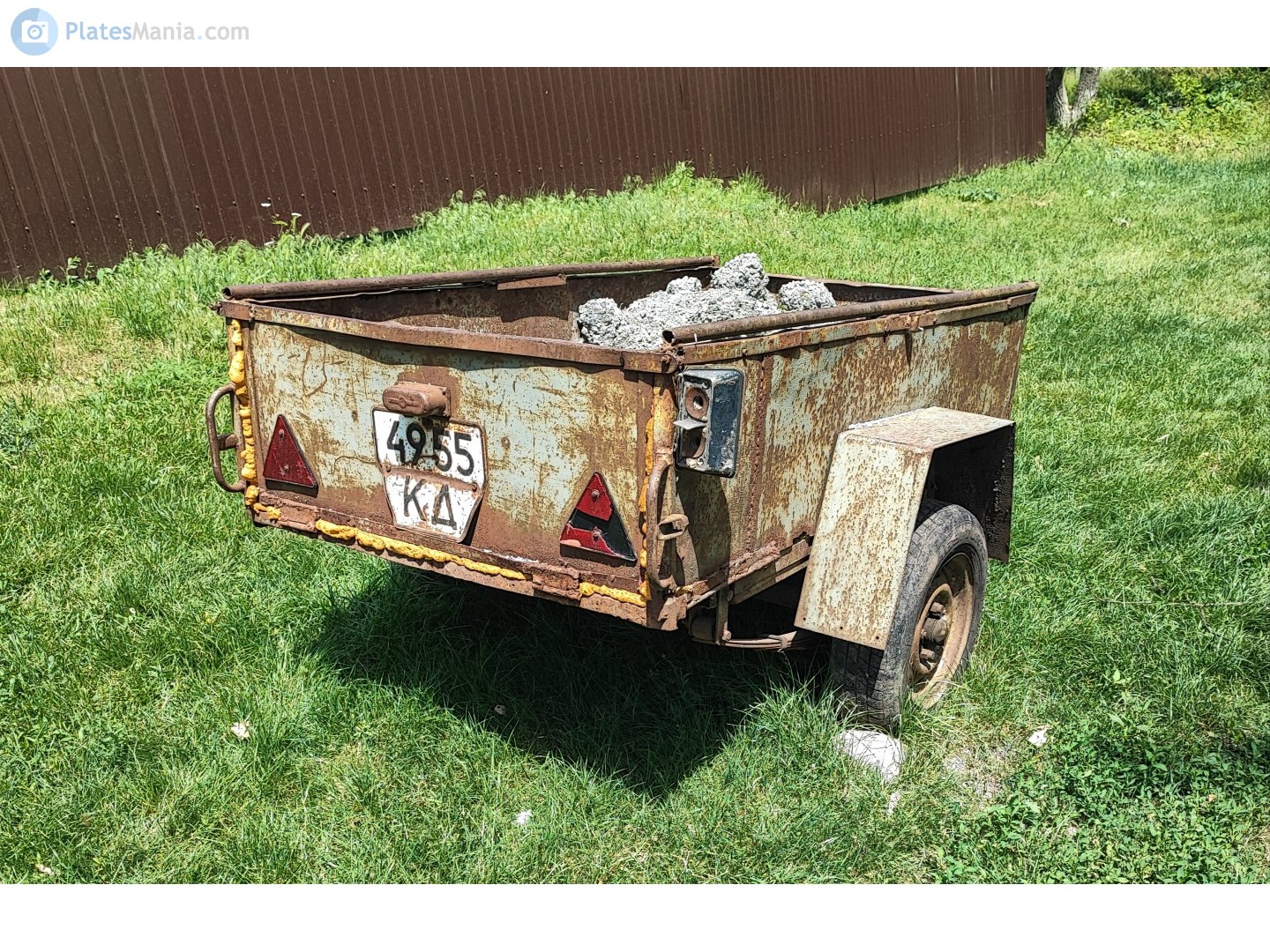 4955 КД, Home-made vehicle 