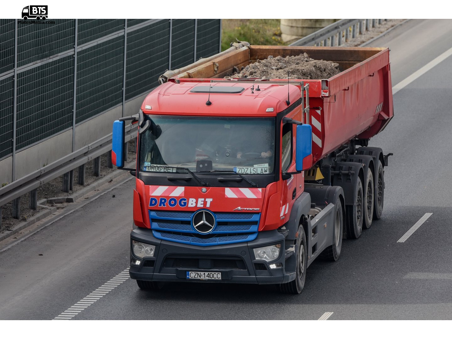 CZN 140CC, Mercedes-Benz Actros 3rd gen (MP4/MP5), 2011–