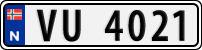 License plate of Norway, Trailers, motorcycles, special vehicles
