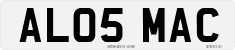License plate of the United Kingdom, 2001 year system