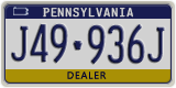 Pennsylvania, Dealer (A12-345A)