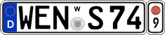 German license plate, Transferable license plates