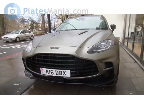 K16 DBX, Aston Martin DBX